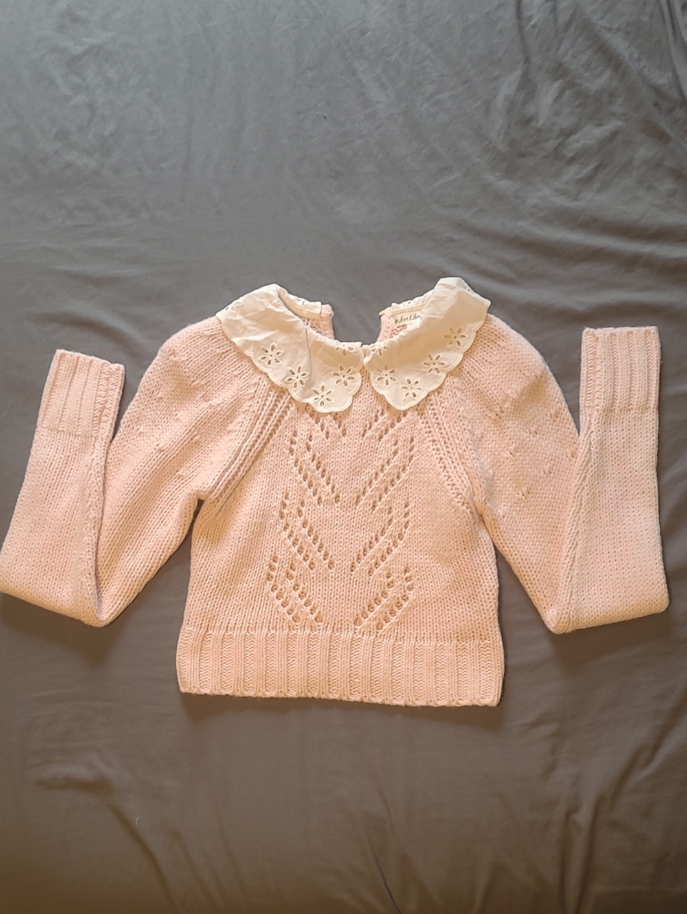 Women’s For The Love Of Lemons Pink Knit Sweater